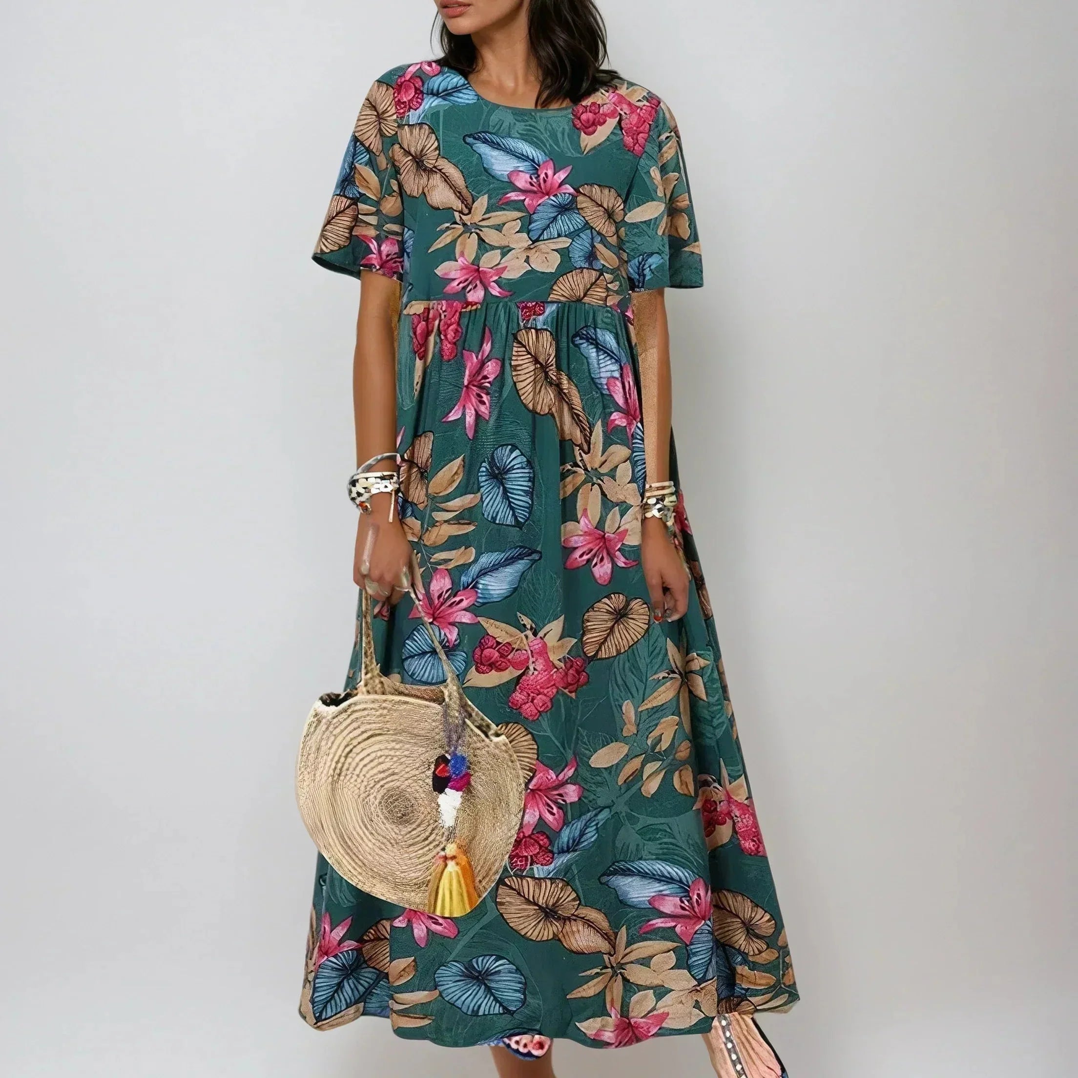 Aveline – Robe d’été fleurie